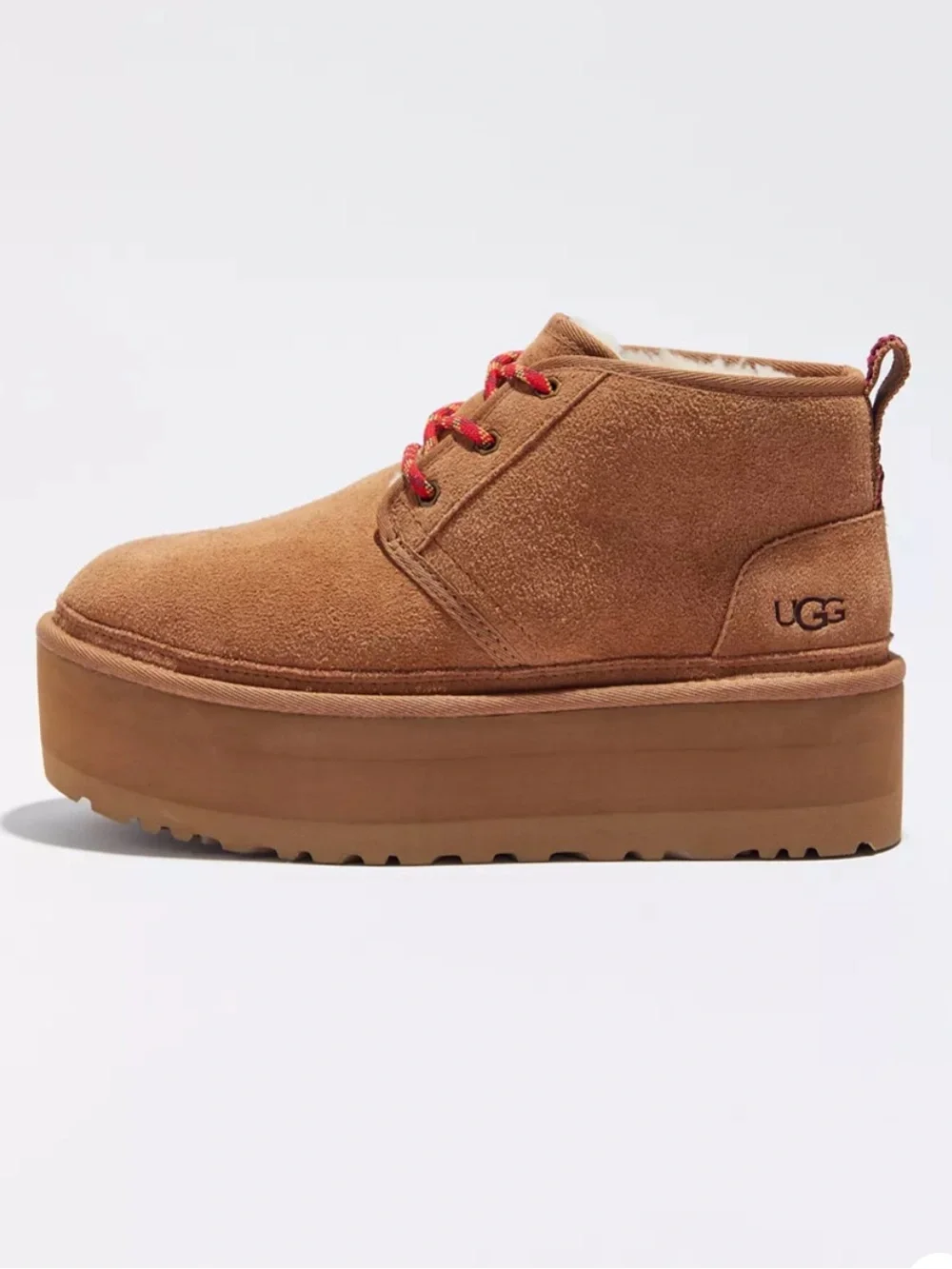 UGG Neumel Heritage Chestnut Platform Boots